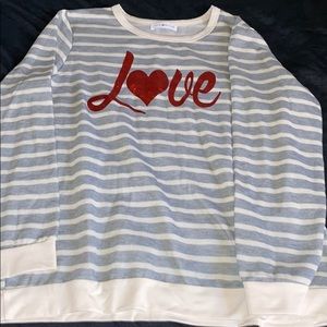 NWOT coco and main sweatshirt